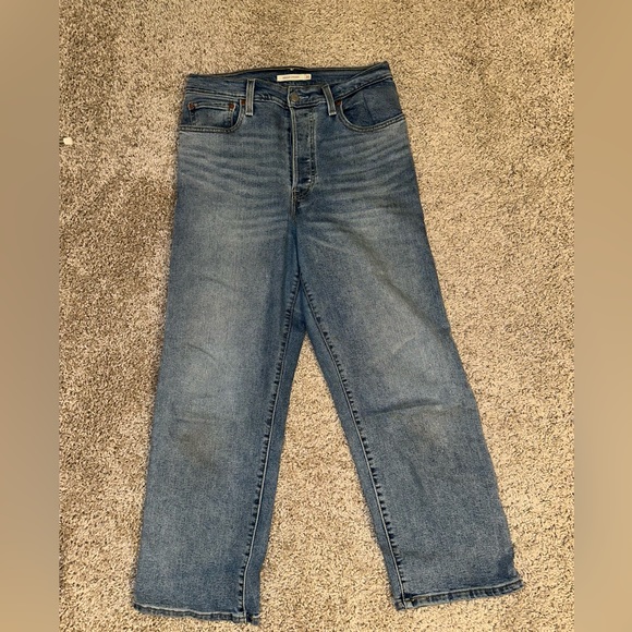 Levi Ribcage ankle straight in size 30 - Picture 2 of 3